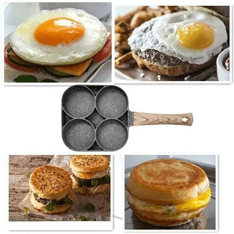 4 Holes Egg Frying Pan