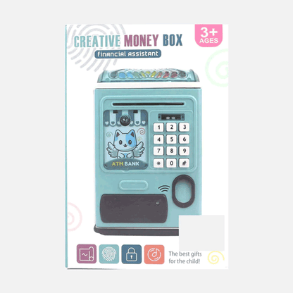 Kids Premium Password Protected Auto Money Box & ATM